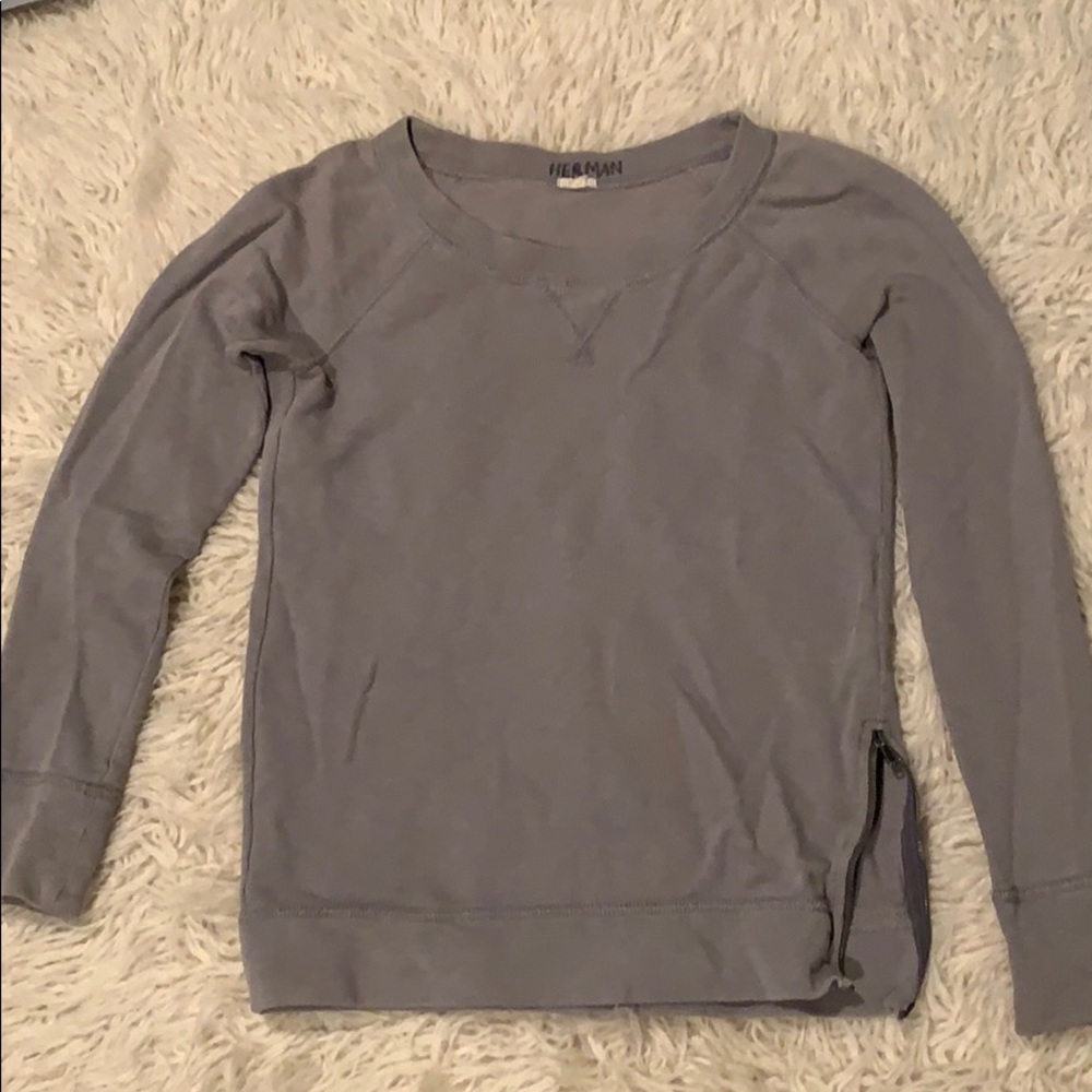 J Crew Grey Sweatshirt